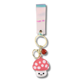 Mushroom Charm Backpack Pendant Keychain In Bulk - Assorted